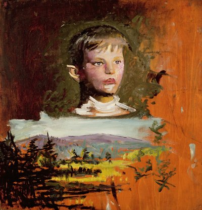Hlava chlapce, 1919 od Abbott Handerson Thayer