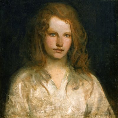 Margaret MacKittrick, kolem roku 1903 (olej na plátně) od Abbott Handerson Thayer