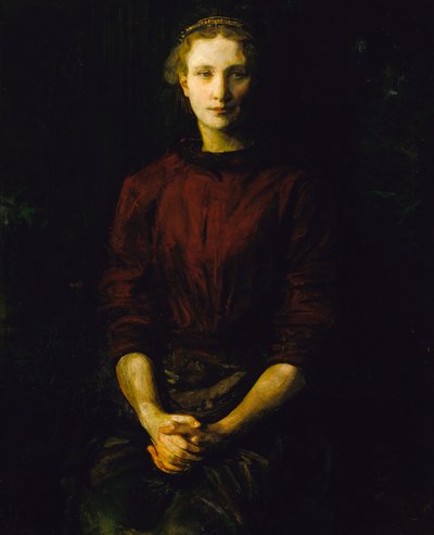Portrét dámy paní William B. Cabot, 1900-1902. od Abbott Handerson Thayer