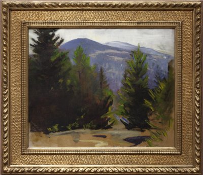 Náčrt hory Monadnock, 1897 od Abbott Handerson Thayer
