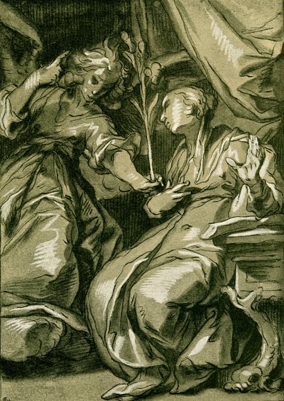 Zvěstování od Abraham Bloemaert