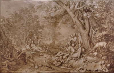 Zlatý věk od Abraham Bloemaert
