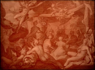 Svátek bohů od Abraham Bloemaert