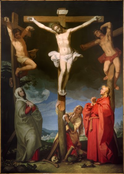 Ukřižování Krista od Abraham Bloemaert