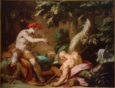 Merkur, Argus a Io od Abraham Bloemaert