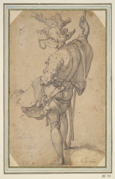 Stojící voják od Abraham Bloemaert