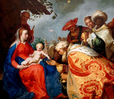 Klanění tří králů, 1624 od Abraham Bloemaert