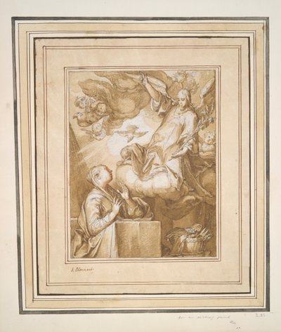 Zvěstování od Abraham Bloemaert