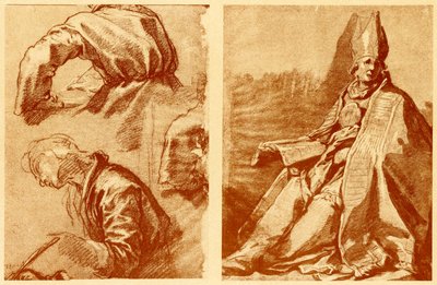 Čtyři evangelisté a sv. Ambrož od Abraham Bloemaert