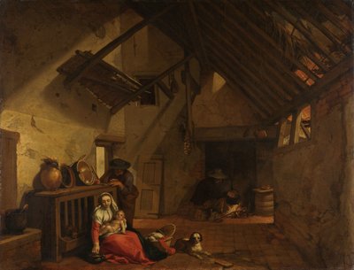 Zbytek na útěku do Egypta od Abraham Bloemaert