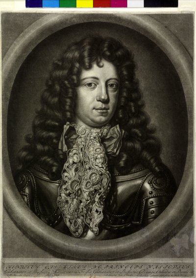 Hrabě Nassau-Diez Jindřich Kazimír II. od Abraham Blooteling