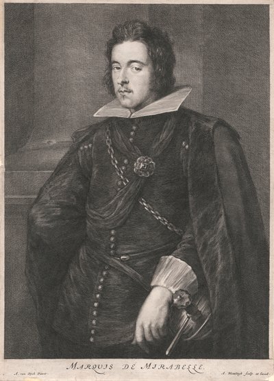 markýz de Mirabelle od Abraham Blooteling