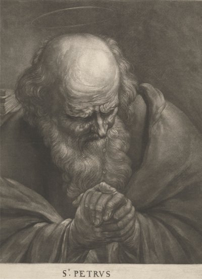 Svatý Petr od Abraham Blooteling