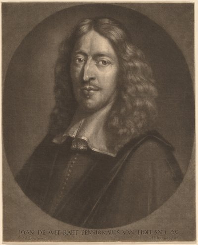 Johan de Wit od Abraham Blooteling after Pieter van der Banck