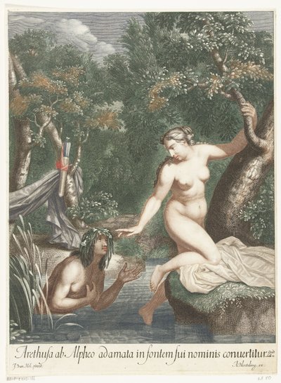 Alpheus a Arethusa od Abraham Bloteling