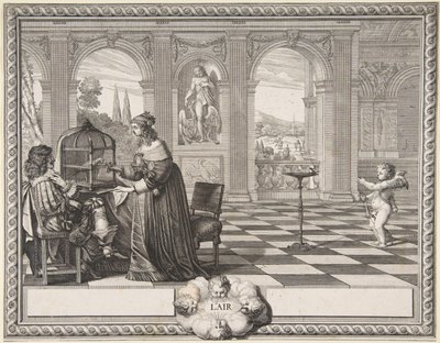 Vzduch od Abraham Bosse