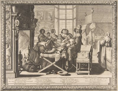 Porod, 1633. od Abraham Bosse