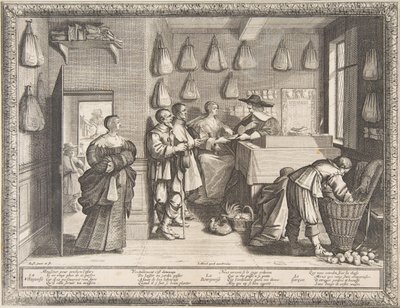 Úřad práce, ca. 1633. od Abraham Bosse