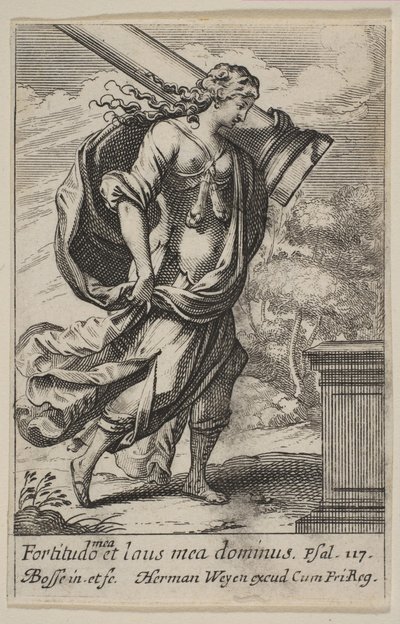Fortitude, 1636. od Abraham Bosse