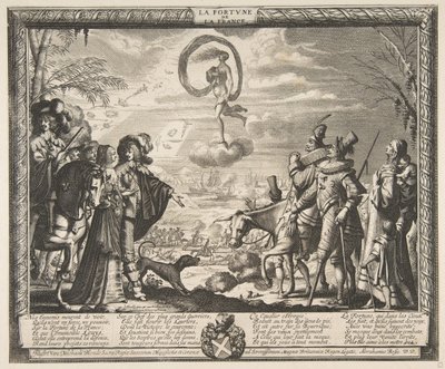 Fortune Favoring France Fortune of France, ca. 1635-37. od Abraham Bosse
