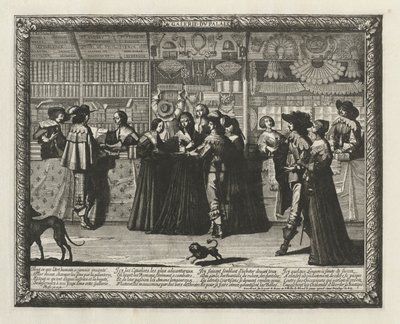 La Galerie du Paris, 1640. od Abraham Bosse