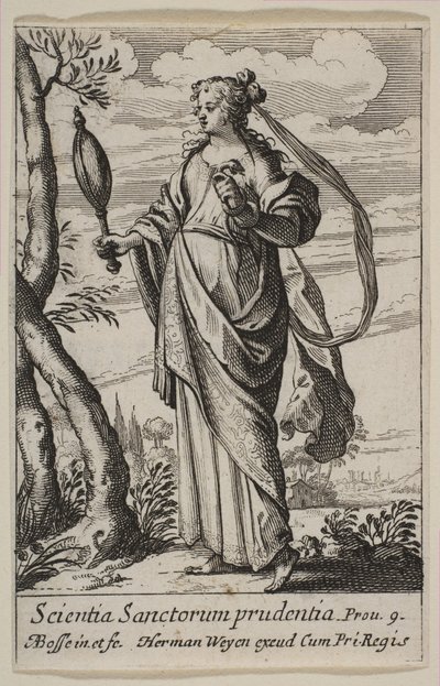 Prudence, 1636. od Abraham Bosse