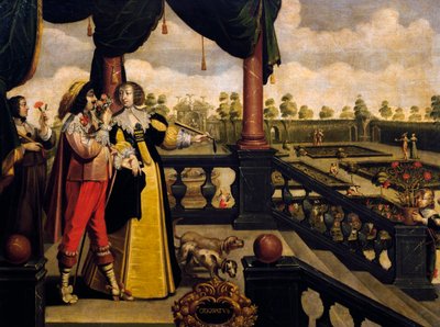 Čich, cca 1635, Abraham Bosse (1604-1676), po malbě ze série 5 od neznámého umělce, Francie od Abraham Bosse
