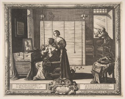 Pohled, 1635-38. od Abraham Bosse