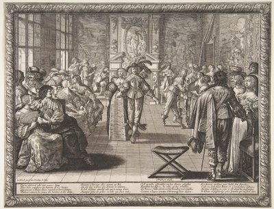 The Ball, ca. 1634. od Abraham Bosse