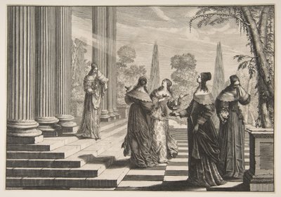 The Foolish Virgins Rejected, ca. 1635. od Abraham Bosse