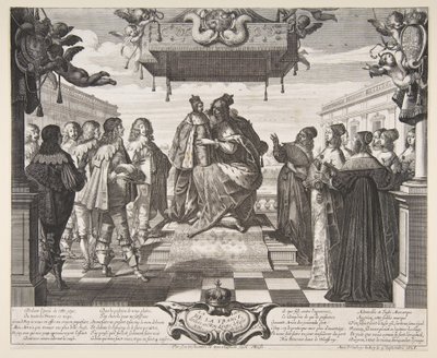 Radost Francie od Abraham Bosse
