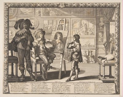 Malíř, ca. 1642. od Abraham Bosse