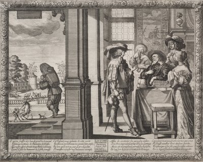 Marnotratný syn od Abraham Bosse