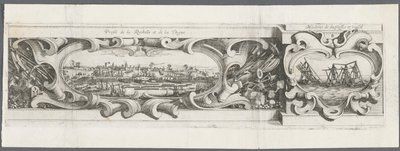 Obležení La Rochelle: Deska 16, 1628-1630. od Abraham Bosse