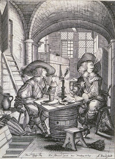 Kuřáci od Abraham Bosse