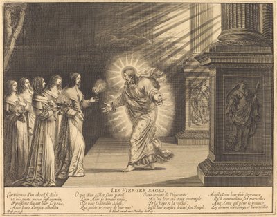 Moudré Panny nesoucí své lampy od Abraham Bosse