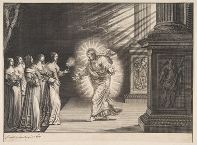 Moudré Panny před Kristem, ca. 1635. od Abraham Bosse