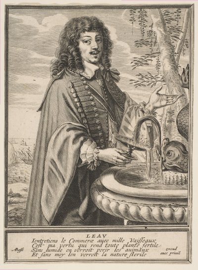 Voda, ca. 1630. od Abraham Bosse