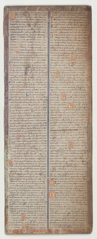 Katalánský atlas, list 2, 1375 od Abraham Cresques