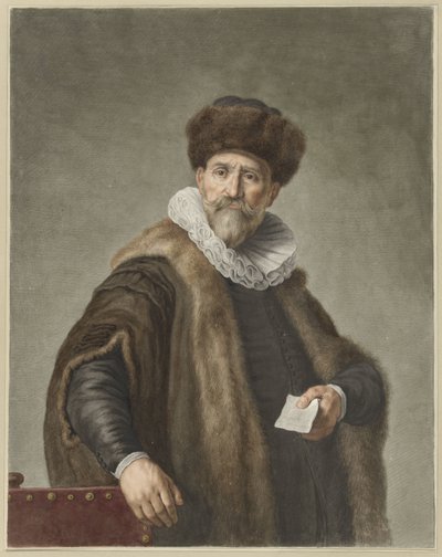 Portrét Nicholase Rutse od Abraham Delfos