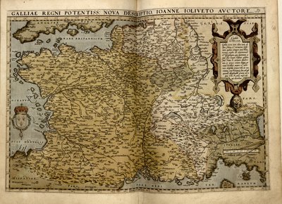 Divadlo Globe. od Abraham; Diesth Ortelius