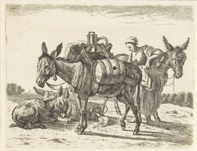 Pakezel od Abraham Hendrik Winter