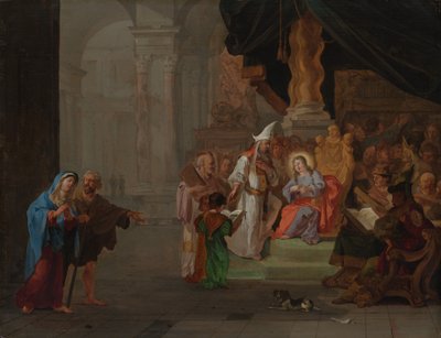 Kristus mezi lékaři, 1668. od Abraham Hondius