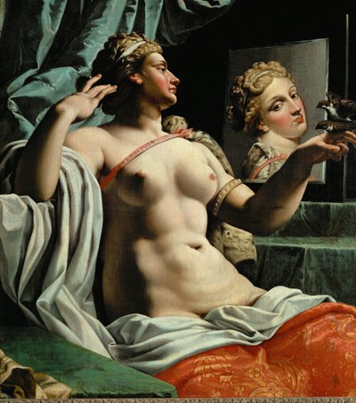 Lascivia (olej na plátně) od Abraham Janssens