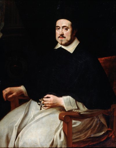 „Portrét antverpského biskupa Ambrosia Cappela“, 17. století. od Abraham Jansz van Diepenbeeck