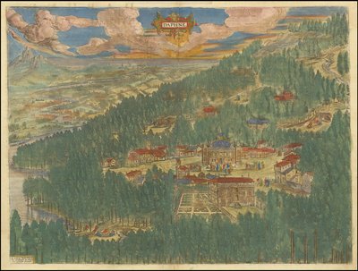 1624 imaginární pohled na Dafné v Antiochii od Abrahama Ortelia od Abraham Ortelius