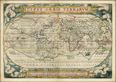 Abraham Ortelius Orbis Terrarum PublikaceAntverpy 1572 od Abraham Ortelius