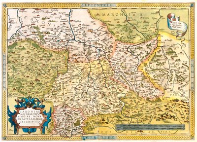 Německo (stát: Bavorsko ), Česká republika (Region: Dolní Sasko, Sasko-Anhaltsko, Brandeburg, Berlín, Hesensko, Durynsko, Sasko, Bavorsko ), Česká republika (Region: Německo): Liberecký kraj, Středočeský kraj, Praha, Ústecký kraj, Plzeňský kraj, Karlovarsk od Abraham Ortelius