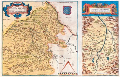 Region-a: Region-a: Centre, Burgundsko, Auvergne, Limousin Region-b: Auvergne, Francie od Abraham Ortelius