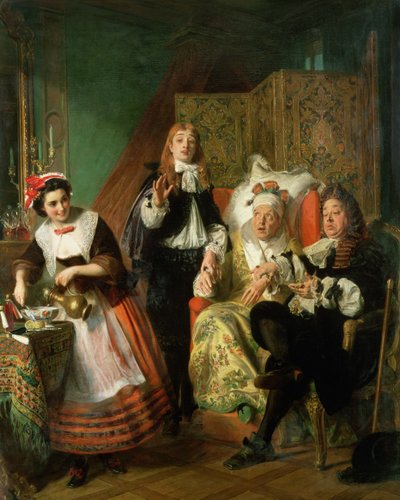 Imaginární invalida, 1861 od Abraham Solomon